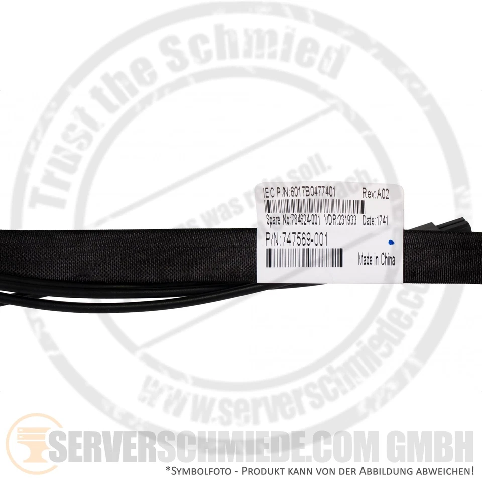 HP DL380 Gen9 1x 10-pin to 1x 4-pin + 1x 6-pin Y-Split cable Power Kabel for Bac - Image 3 of 3