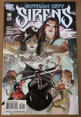 Gotham City Sirens #18 (2011) Direct Edition 