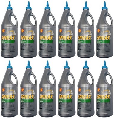 Shell Spirax S4 AX 80W-90 Heavy Duty Gear Oil, Case of 12 - 1 Quart Bottles