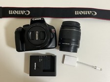Canon EOS Rebel T3 in great condition, sold with accessories.