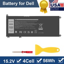 NEW 33YDH Battery For Dell Latitude 3380 3480 3490 3580 3590 Inspiron 7577 7586