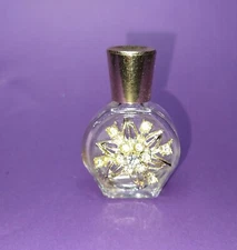 Vintage Rhinestone Perfume Bottle Empty