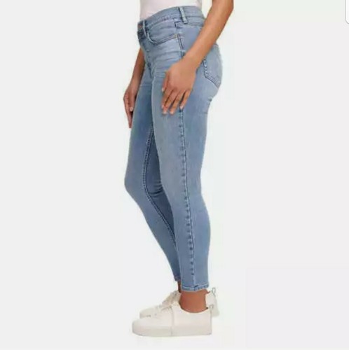 Calvin Klein Ladies’ High-Rise Ankle Stretch Skinny Blue Jean 27" Inseam Stretch - 第 9/22 張圖片