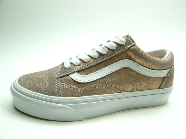 vans old skool rose gold