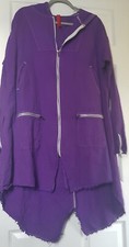 Ewa I Walla Coat Linen Cotton Size S Oversized
