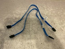 Lot of 2 Dell OEM 16" SATA Cables Straight Connectors GTHVH 0GTHVH Quick Ship