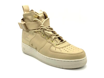 Men's Nike Air Force Mid Shoes Tan 917753-200 Men's Multiple Sizes