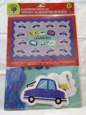 Lot of 2 Teaching Tree ON THE ROAD TO LEARNING  23 Pieces Per Set Cars Vehicles