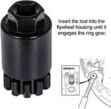 Engine Barring Turning Tool Fits for 2008-18 Volvo D13 D11 D16 Mack MP10 MP7 MP8