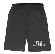 Florida International University Panthers NCAA College Fleece Distressed Shorts