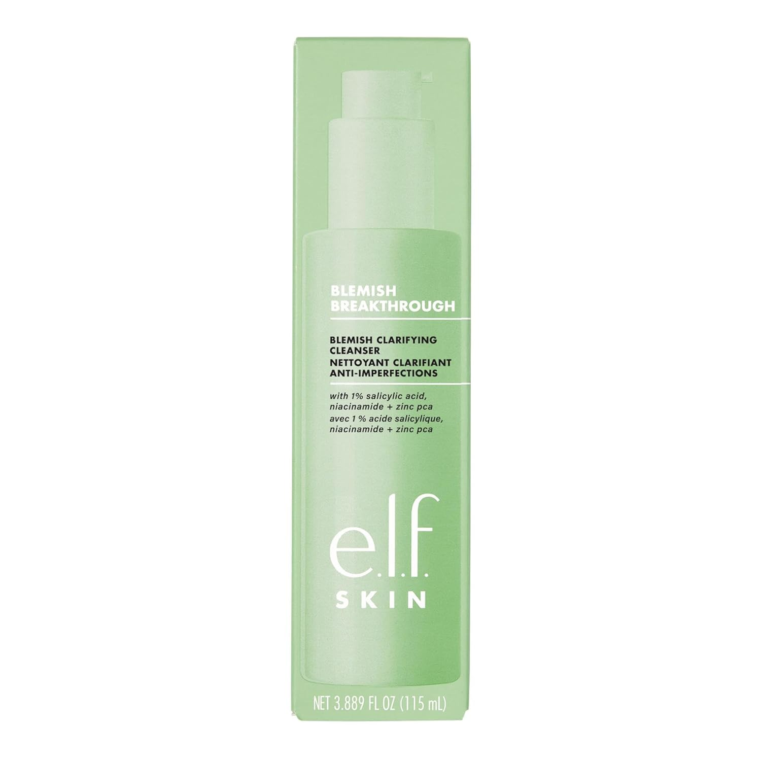 E.L.F. SKIN Blemish Breakthrough Clarifying Gel Cleanser for Removing Impurities