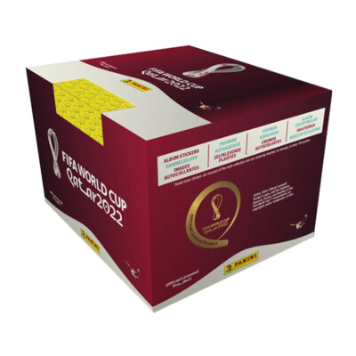 Panini WM 2022 Qatar Sammelsticker - 1 Display (100 Tüten)