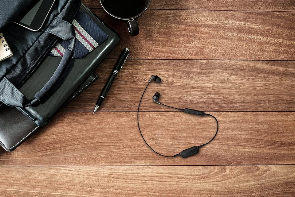 Panasonic Bluetooth Earbud Headphones with Microphone, RP-HJE120B-K NEW - Image 3 of 4