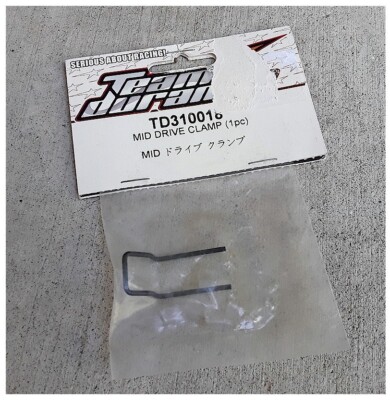Vintage RC Team Durango TD310018 Mid Drive Clamp DEX410 v3 v4 DEX210F DEX410R