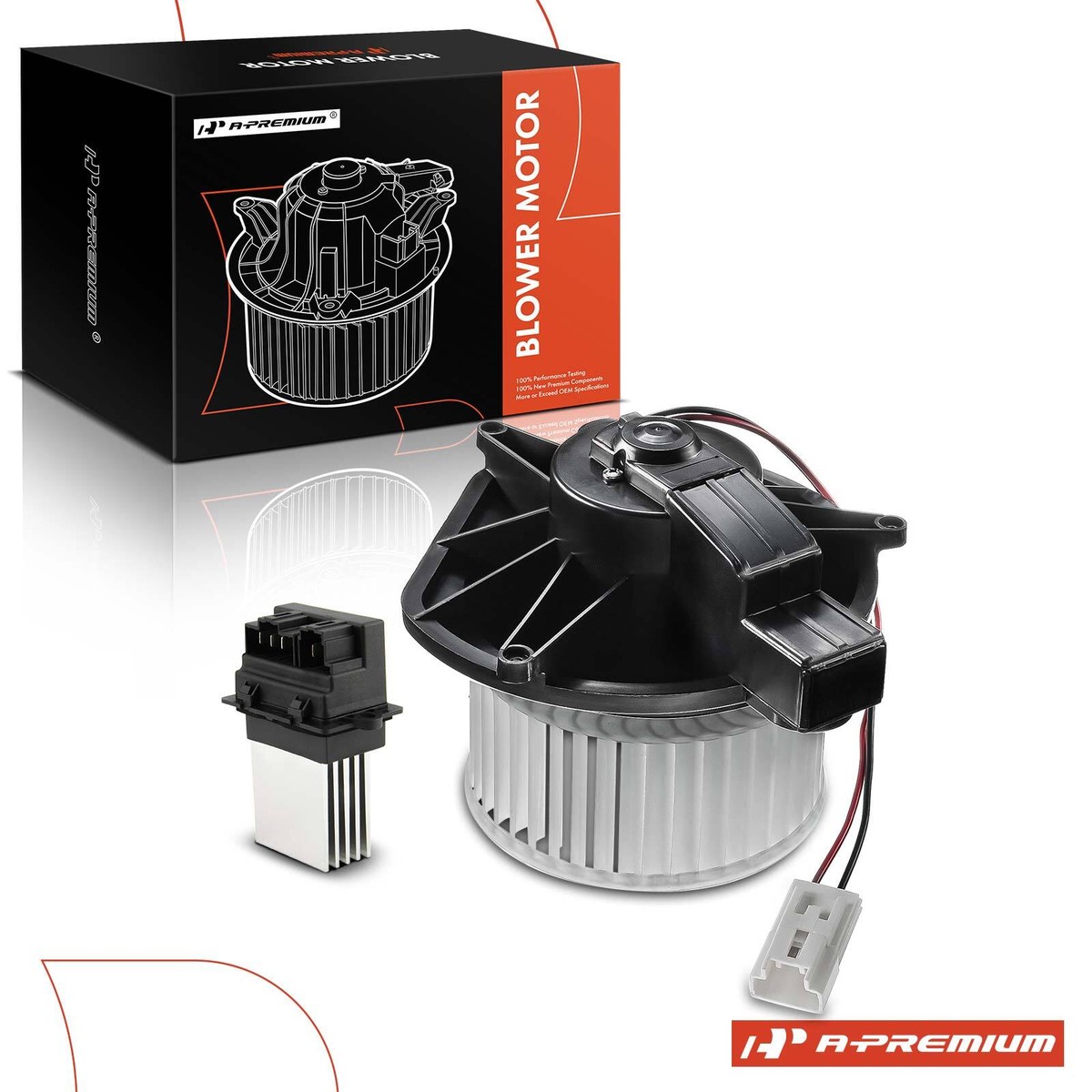 Front Side HVAC Heater Blower Motor Resistor Kit for Dodge Nitro