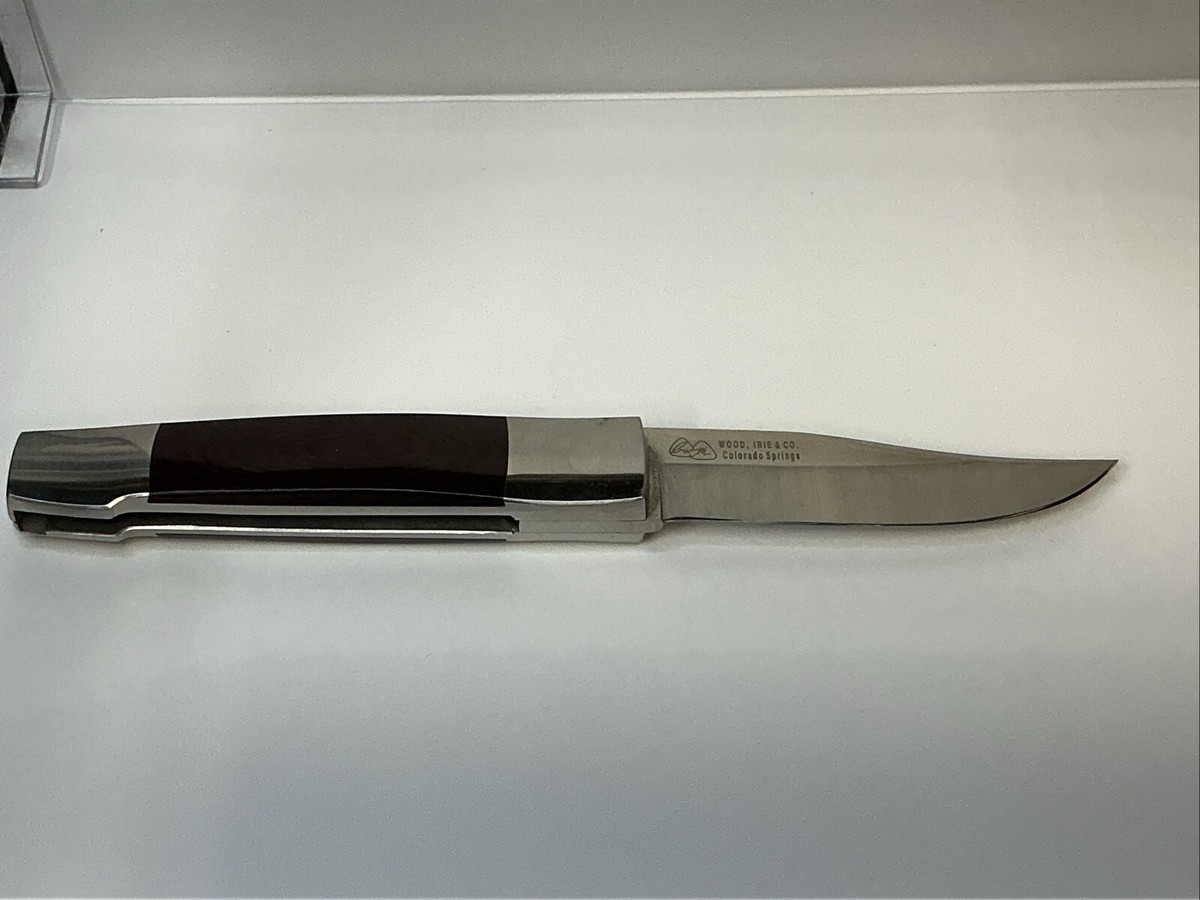 Barry Wood Irie Knives Mk2 “Classic” Folding Knife with Box Barry Wood Irie Knives Mk2 “Classic” Folding Knife with Box