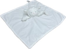 Carters Lamb Lovey Security Blanket Pacifier Holder Lovie White Sheep Plush Baby