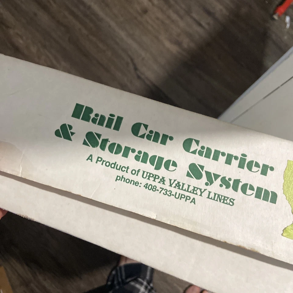 Rail Car Carrier & Storage System Empty Cardboard Box 27"x16"x3" Tuscan PRR F3 - Image 3 of 4