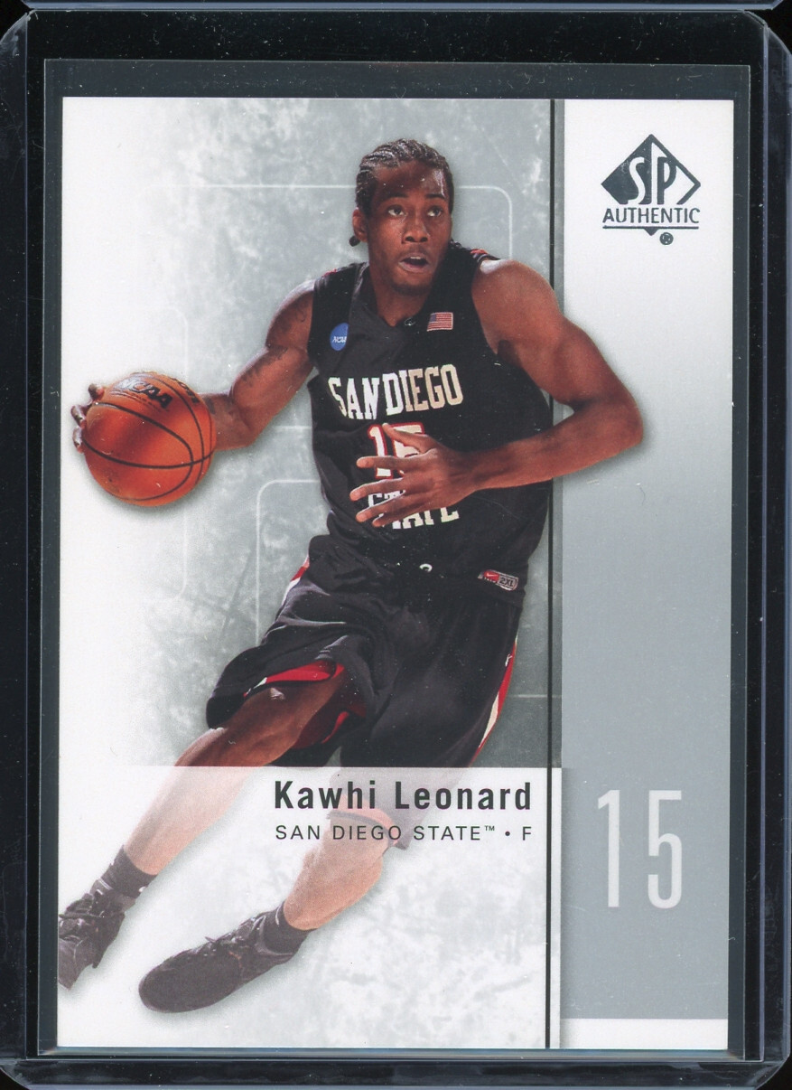 2011 Upper Deck "sp authentic" KAWHI LEONARD rookie RC #27 raptors