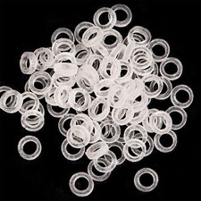 100 Pcs Dental Orthodontic Intraoral Elastic Latex Rubber Band Clear ALL Sizes A