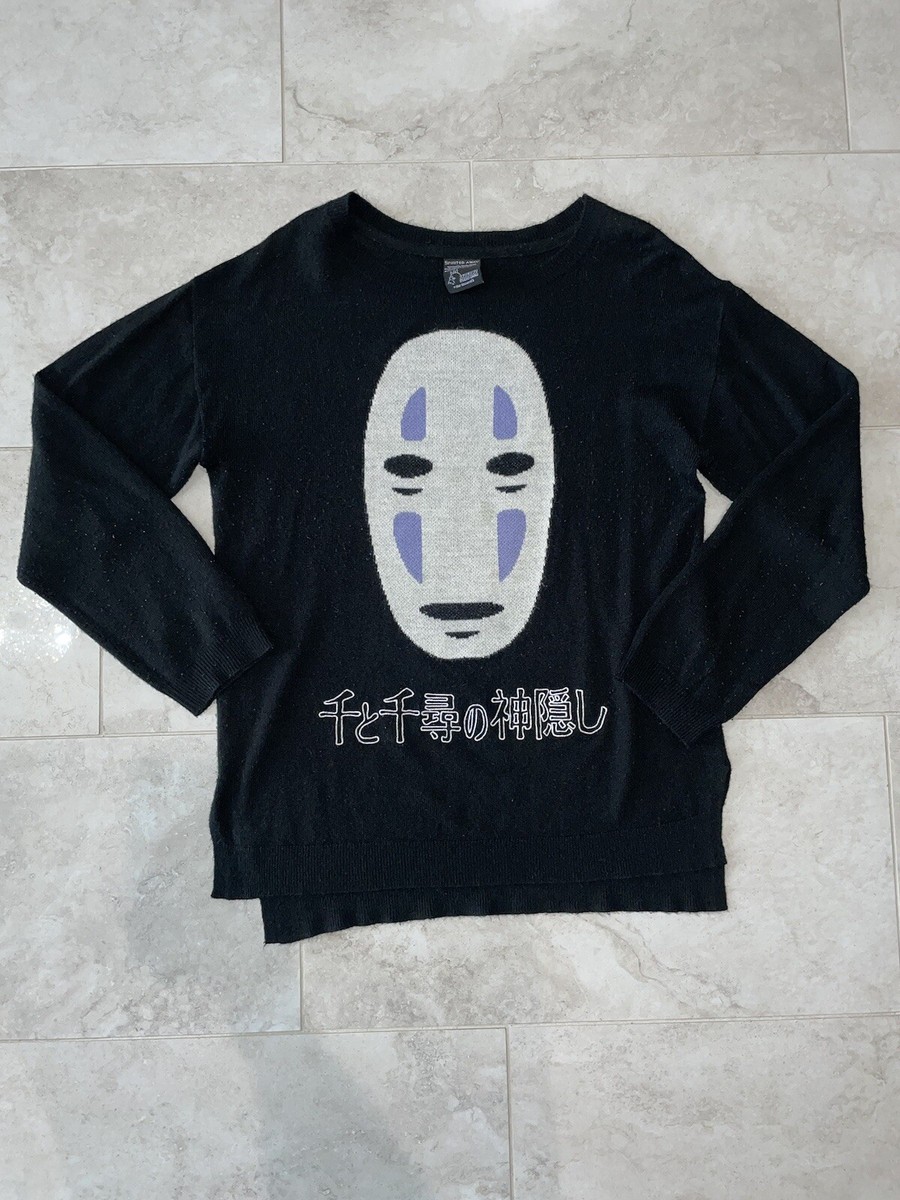 Women’s Spirited Away No Face Sweater Size M ( But Fits Bigger )