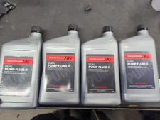4 Quarts Of Honda Genuine Dual Pump Fluid II DPSF (New)