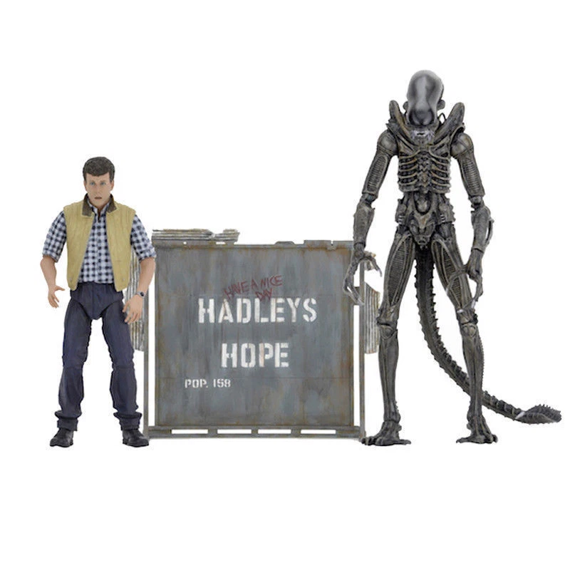Aliens Hadleys Hope Carter J. Burke VS Xenomorph Warrior Action Figures Set Toy - image 2 of 4