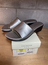 Womens US Size 6 Heels Covington Marina Silver Shoes