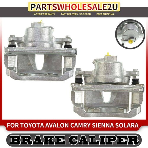 2x Front LH+RH Brake Calipers for Toyota Sienna 0410 Avalon Solara