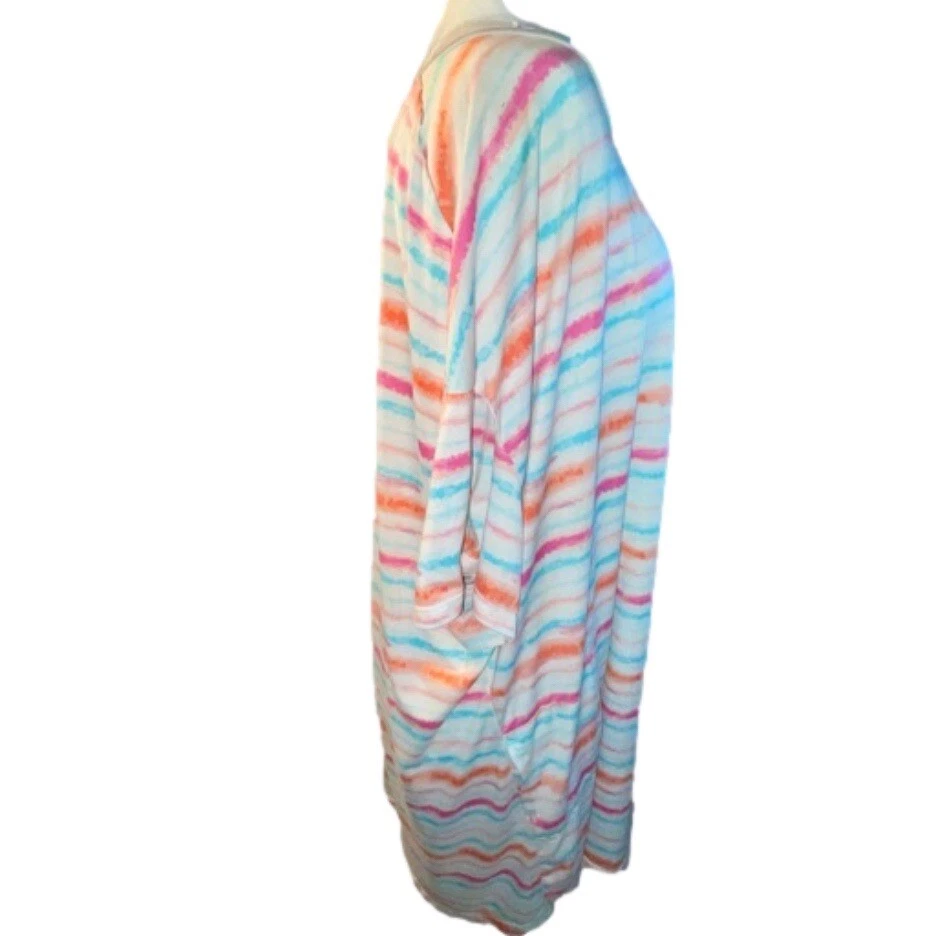 Secret Treasures Intimates/Sleepwear Pastel Color Stripes Grannycore SIze 2X-3X - Image 3 of 4