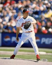 Charles Nagy Signed Autographed Cleveland Indians 8x10 Photo PSA/DNA