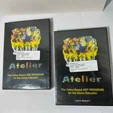 Atelier Video Based Art Program - DVD - Level 3 - Module B C - New Sealed