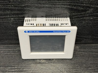 Allen Bradley 2711P-T6C20D8 Ser A PanelView Plus 600 HMI Touchscreen Color 2017