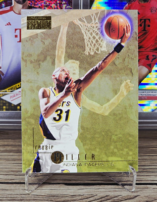 SkyBox,1996 Fleer Metal,Basketball NBA,Reggie Miller,Indiana Pacers, # 49