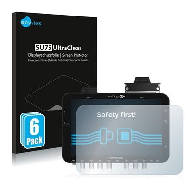 6x Schutzfolie für Convergent Design Odyssey 7Q+ Display Schutz Folie