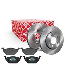 FEBI BILSTEIN Bremsscheiben Set HA passend für Nissan Qashqai / Qashqai +2