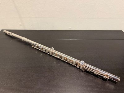 Emerson USA ELD Flute, Sterling Silver, Open Hole, B Foot