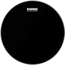 Evans Resonant Black Tom Drumhead 18 in.