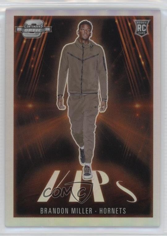 2023-24 Panini Contenders Optic VIPs Brandon Miller #10 Rookie RC z6j