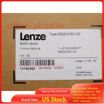 US Free TAX Lenze 8200 Vector Function Modules E82ZAFSC100