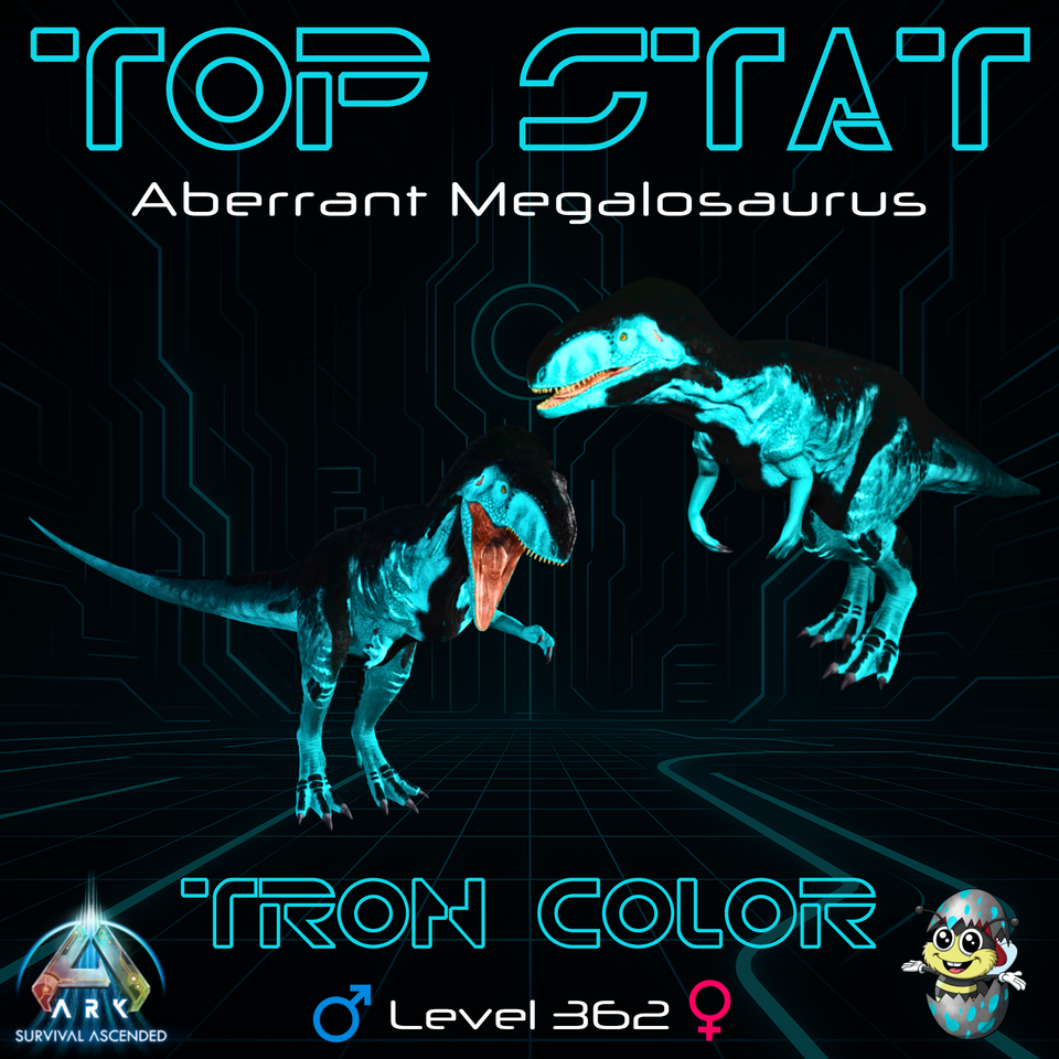 🦖 TRON Top Stat BABY PAIRS Ark Survival Ascended PvE PC/XBOX/PS5 | eBay