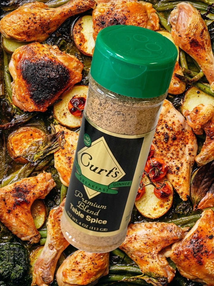 CURT'S SPICE Curt's Table Spice. The world’s best all purpose seasoning! The ultimate blend!
