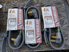 3 New Range Oven Power Cords 50 Amp Household Brand NIB Qty Of 3  