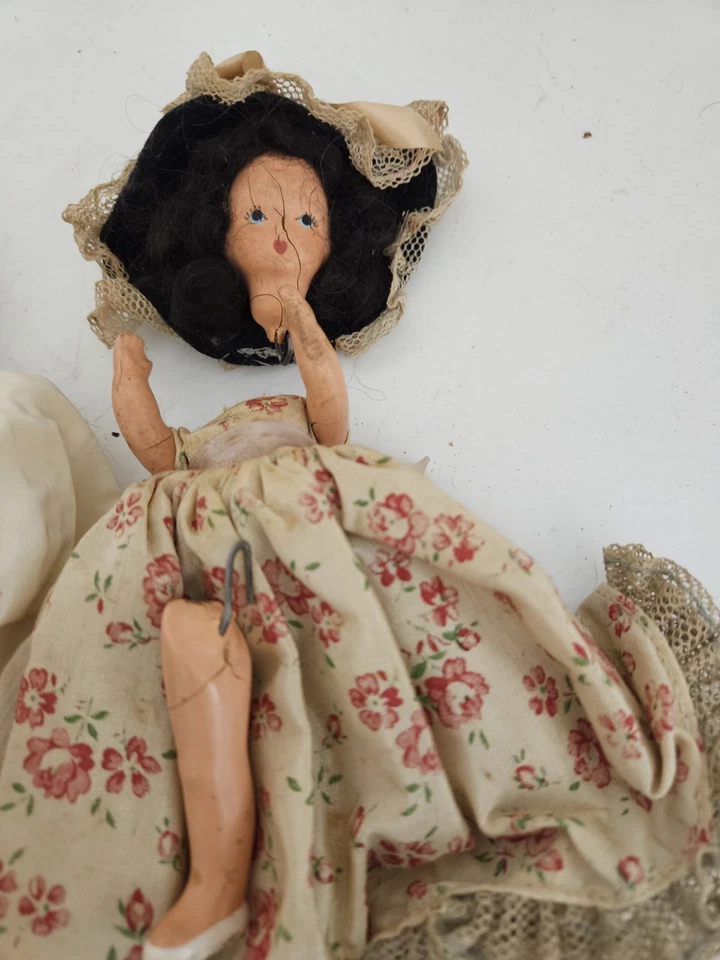 Lote Mixto De Muñecas Nancy Ann Años 40, Libro De Cuentos, Necesita Restauración. Foto 2 de 4