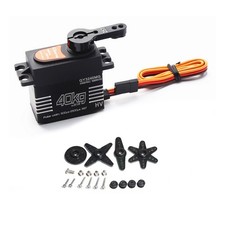 25T Arm High Torque 40kg Metal Gear Digital Servo Kits for 1/8 1/10 Scale RC Car