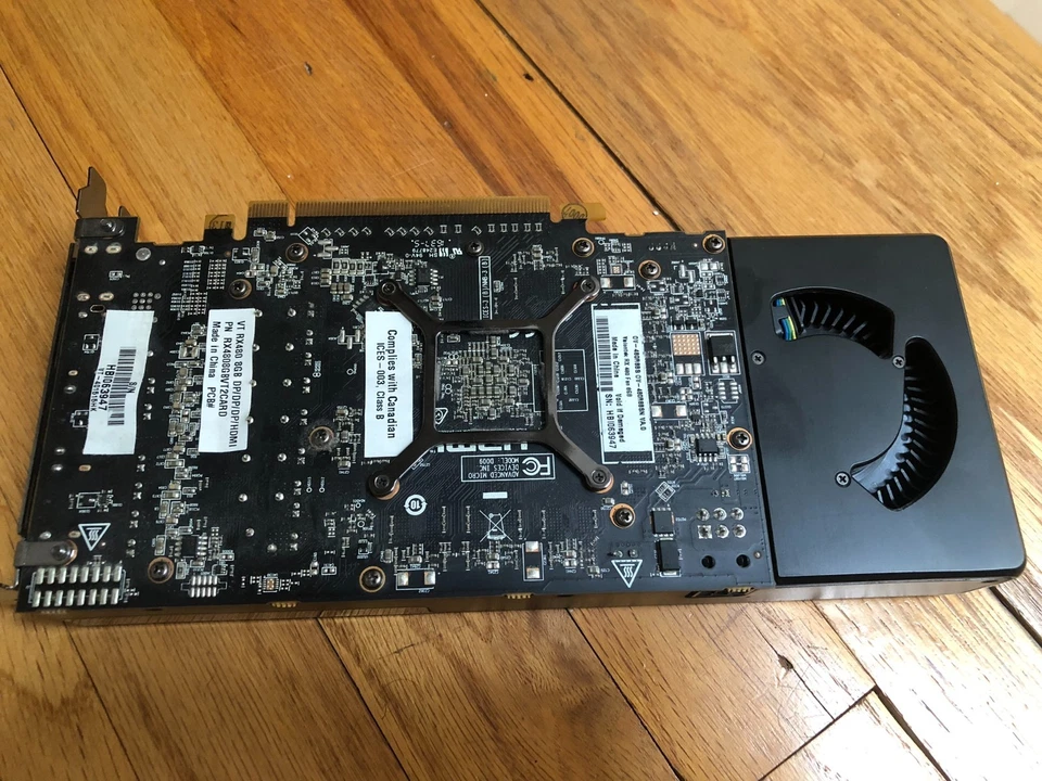 Visiontek AMD Radeon RX 480 (8 GB) Graphics Card - Not working *AS IS* - Image 2 of 4