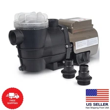 2700Gph Swimming Pool Pump With Timer – 0.35Hp Self-Priming Above Ground
