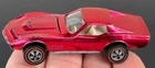 Vintage Hot Wheels Redline 1968 Bright ROSE Pink Custom Corvette US - EXCELLENT!