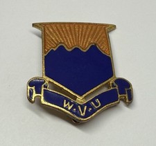 US Military West Virginia University ROTC WWII NS Meyer New York Pin (P151)