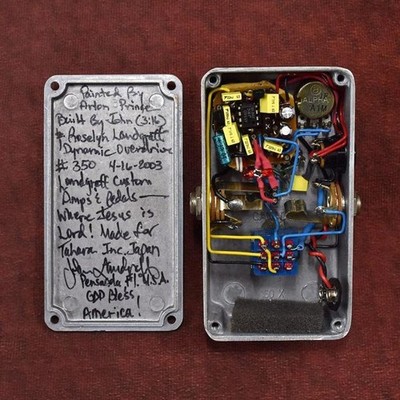 Landgraff Dynamic Overdrive Guitar Effects Pedal Used Handmade Boutique